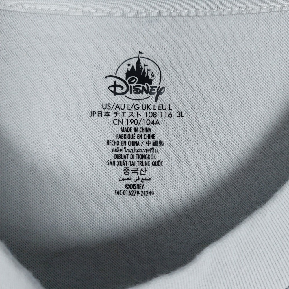 Disney Parks Play In The Park T-Shirt Gray Adult L Mickey Minnie Goofy Donald - Picture 5 of 7